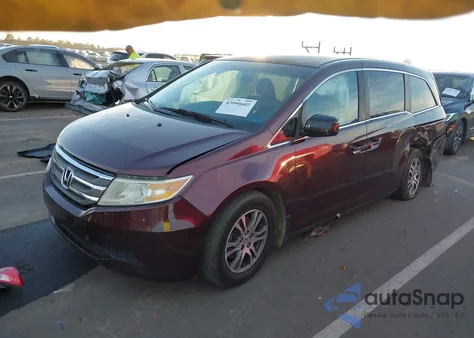 2012 Honda Odyssey Ex from USA, damaged, VIN 5FNRL5H44CB054099